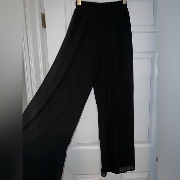 Sheer Flowy Pants - Picture 2 of 5
